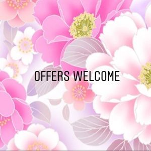 Reasonable offers always welcome